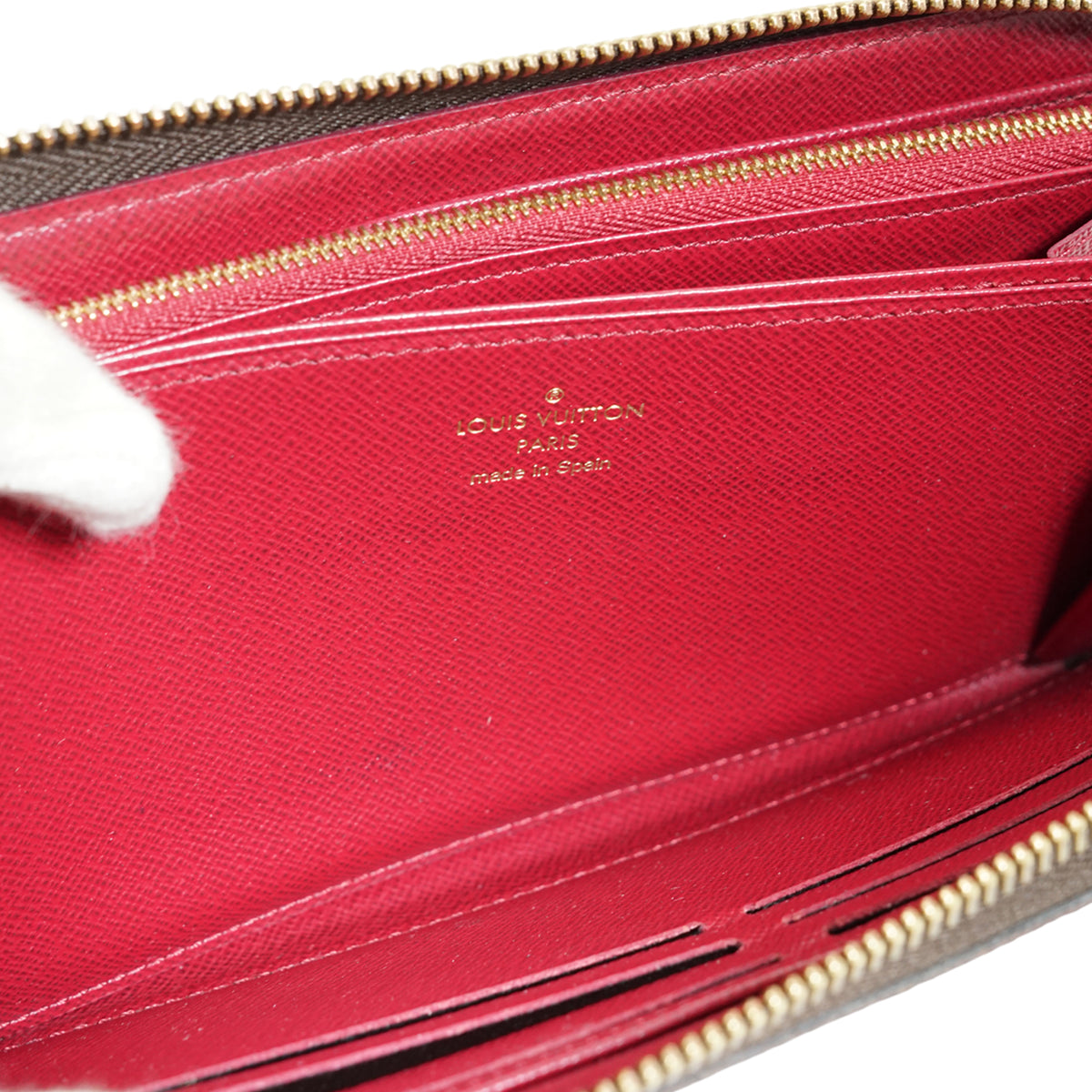 Monogram Zippy Fuchsia Long Wallet