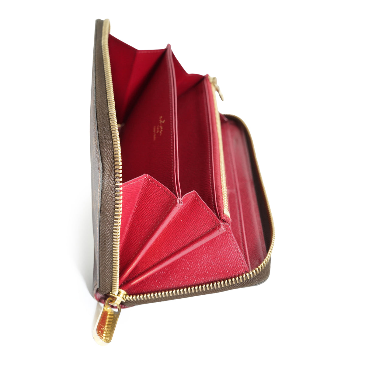 Monogram Zippy Fuchsia Long Wallet