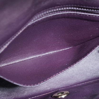 Single Flap Matelasse Mini Lambskin Chain Shoulder Bag