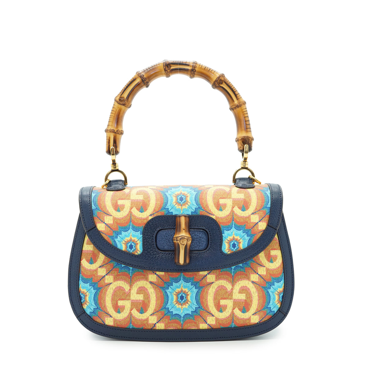 Kaleidoscope 100th Anniversary Limited Edition Bamboo 1947 Medium Top Handle Bag