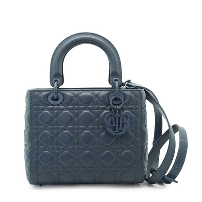 Lady Dior Medium Cannage Calfskin Ultra Matte