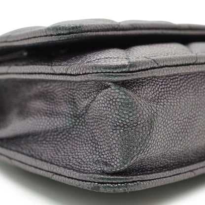 Caviar Matelasse Classic Wallet-on-Chain