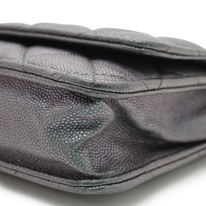 Caviar Matelasse Classic Wallet-on-Chain