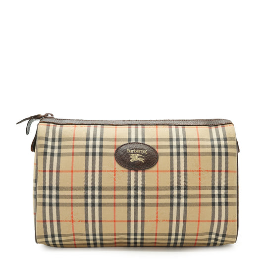Vintage Nova Check Pouch