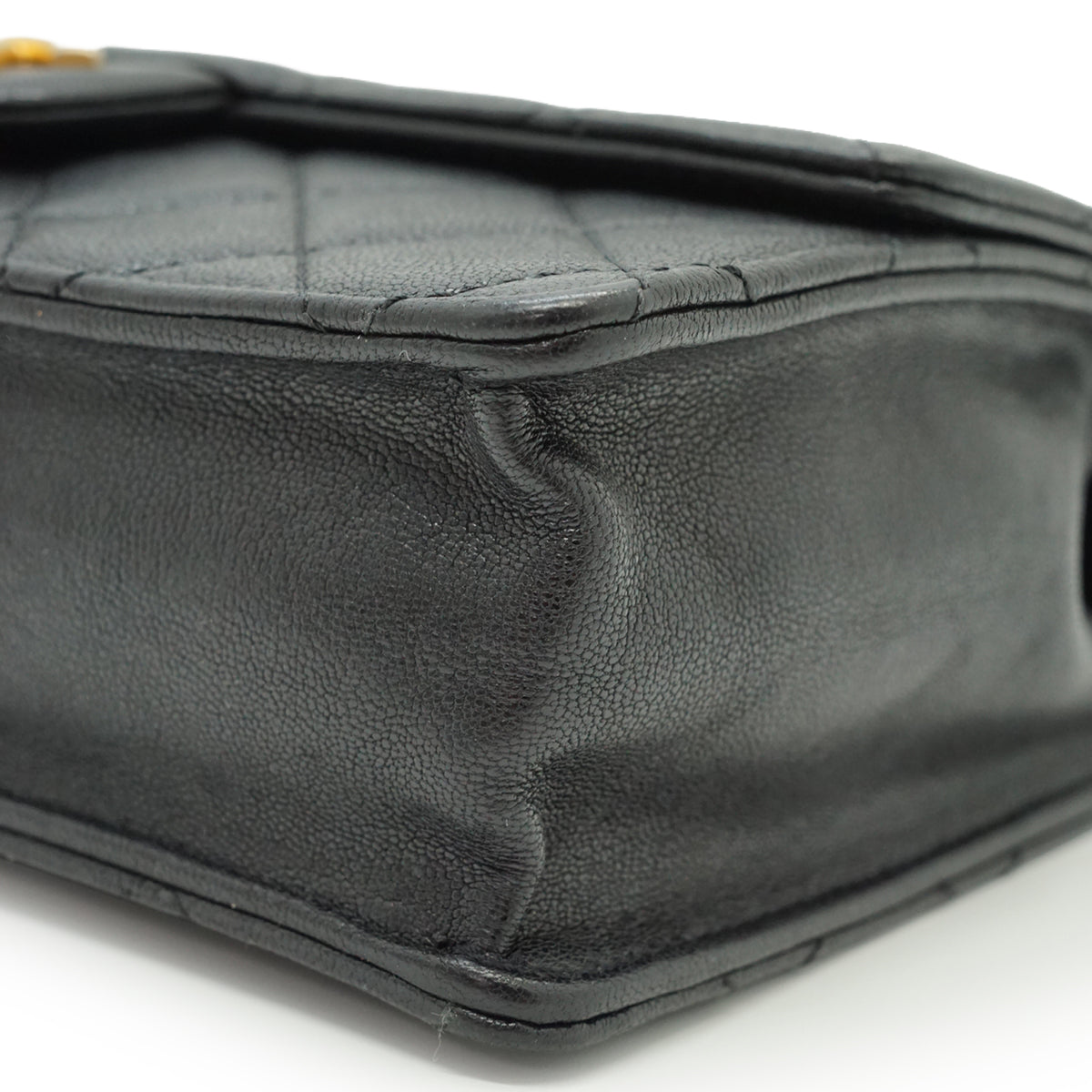 Lambskin Matelasse Chic Pearls Small Flap Bag