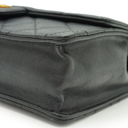 Lambskin Matelasse Chic Pearls Small Flap Bag