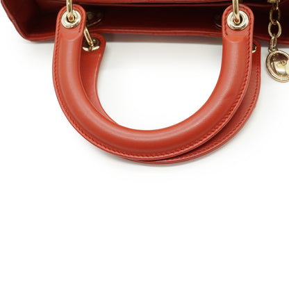 Lady Dior Medium Cannage Lambskin
