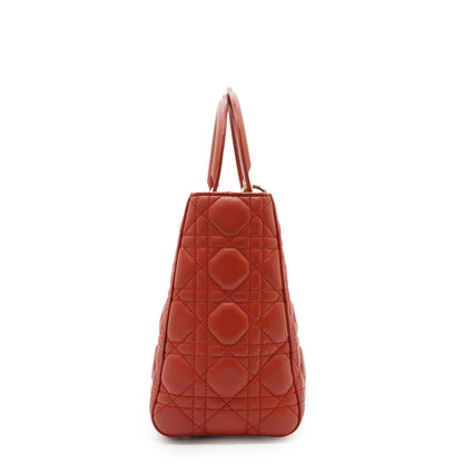 Lady Dior Medium Cannage Lambskin