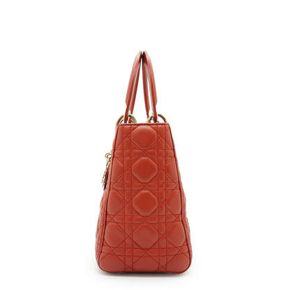 Lady Dior Medium Cannage Lambskin