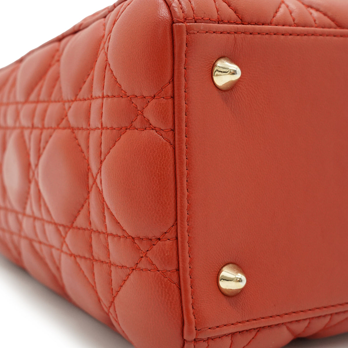 Lady Dior Medium Cannage Lambskin