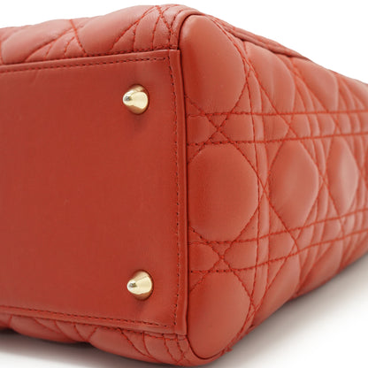 Lady Dior Medium Cannage Lambskin