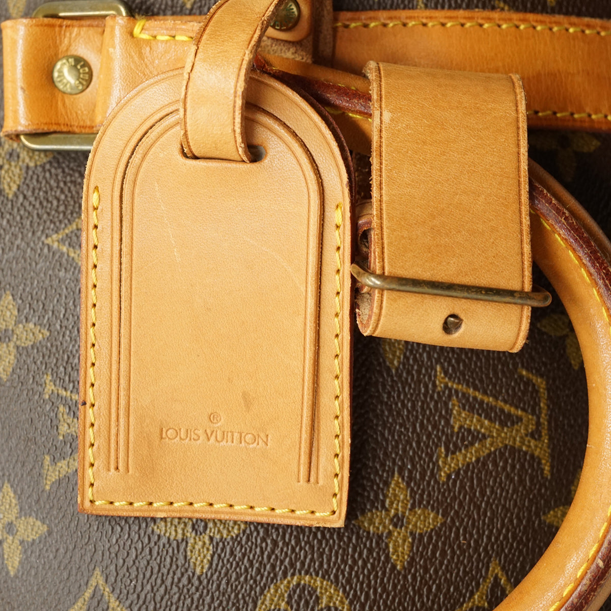 Vintage Monogram Keepall Bandouliere 60