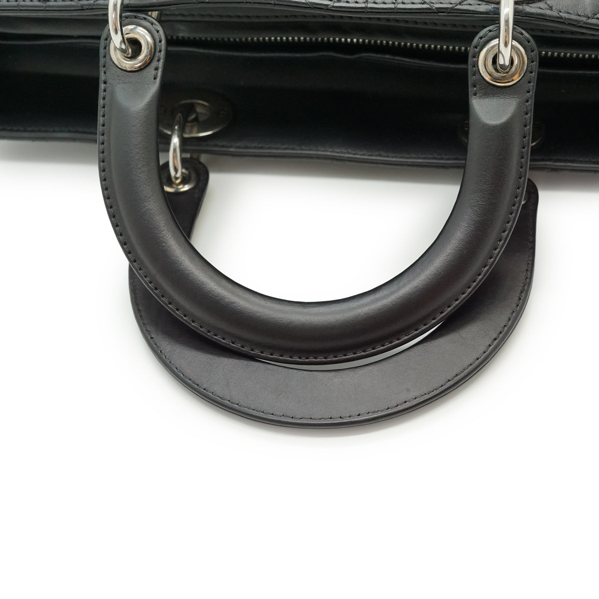 Lady Dior Large Cannage Lambskin