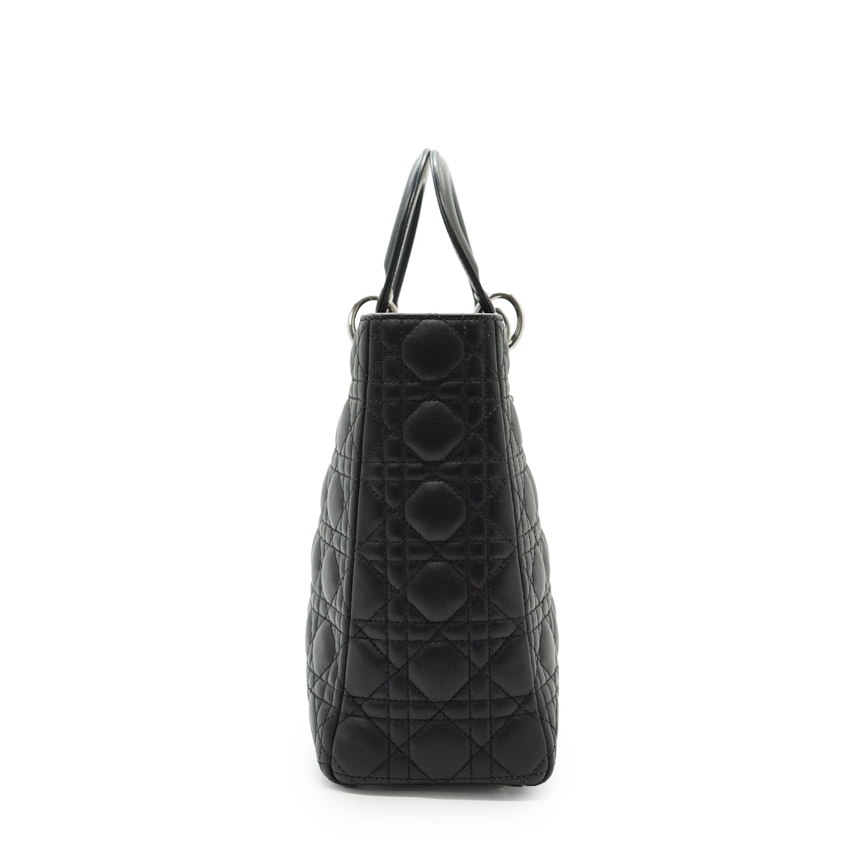 Lady Dior Large Cannage Lambskin