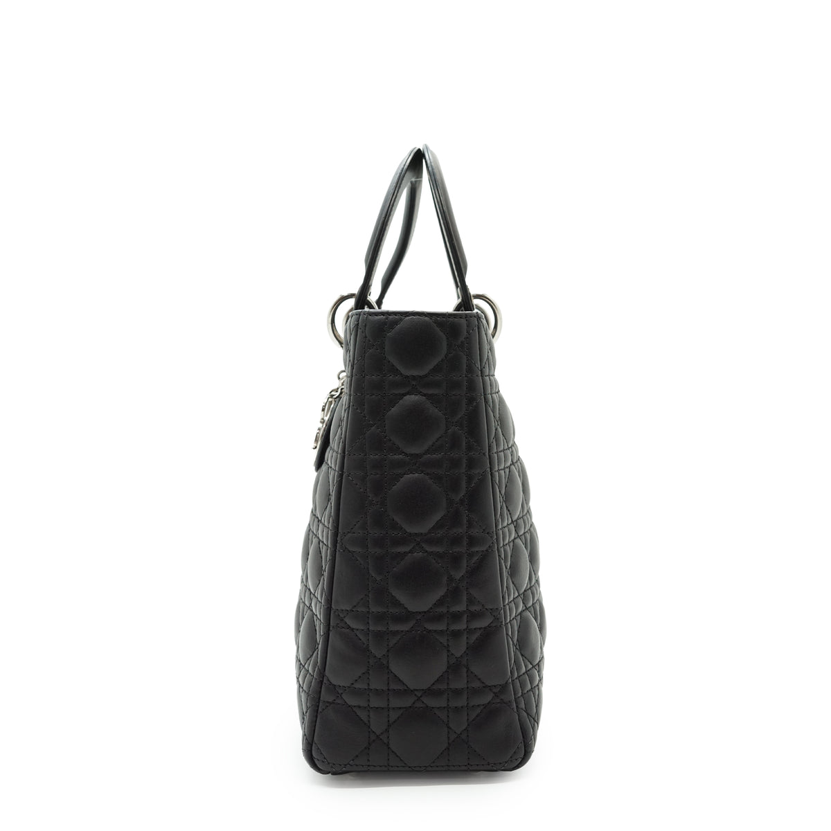 Lady Dior Large Cannage Lambskin