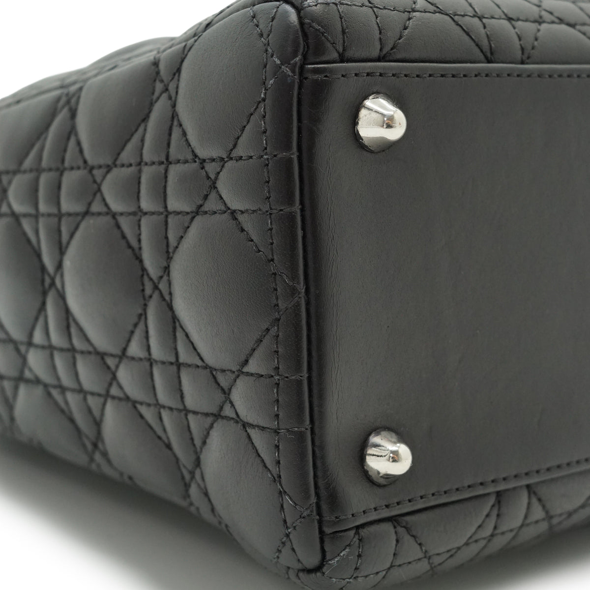 Lady Dior Large Cannage Lambskin