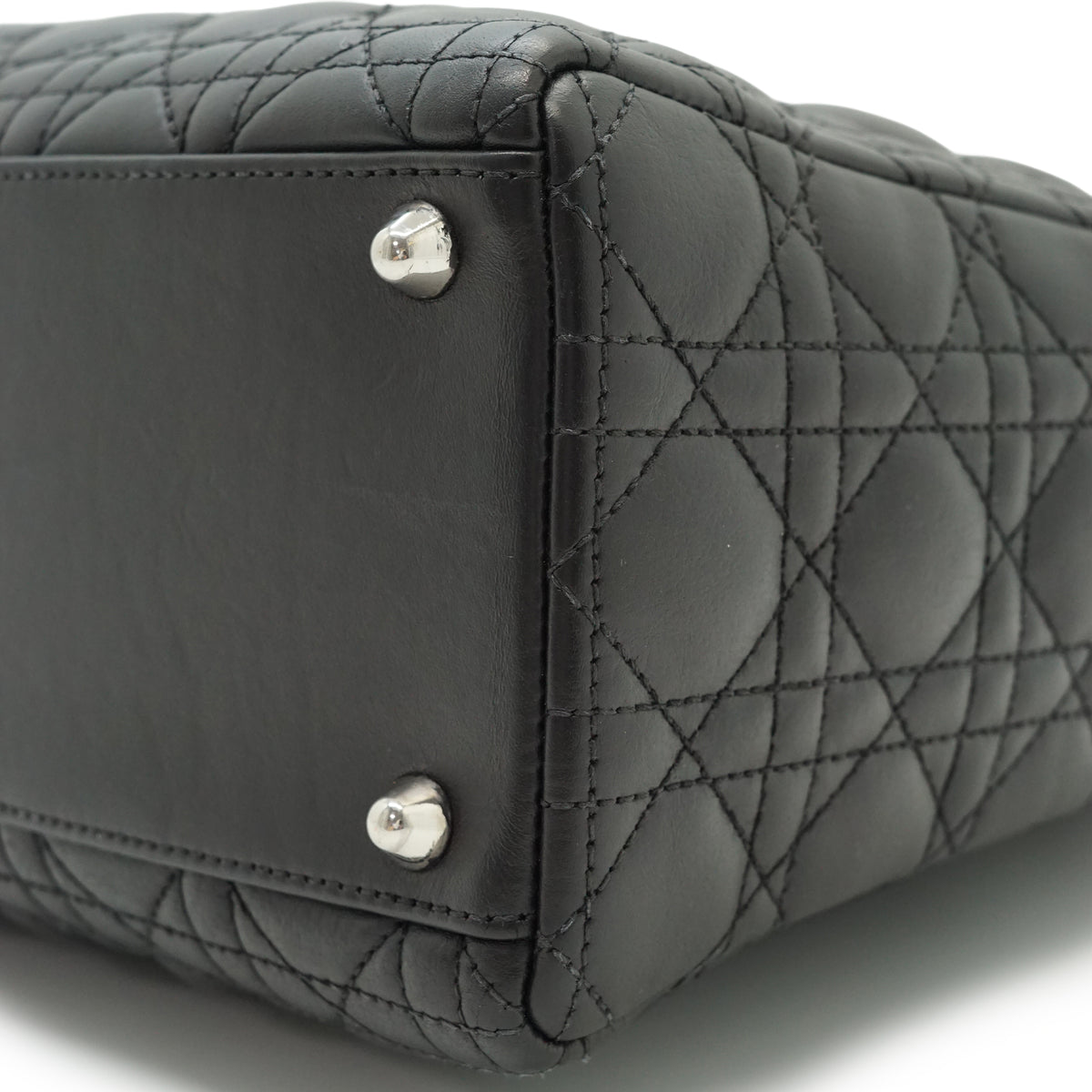 Lady Dior Large Cannage Lambskin