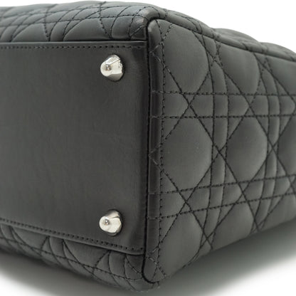 Lady Dior Large Cannage Lambskin