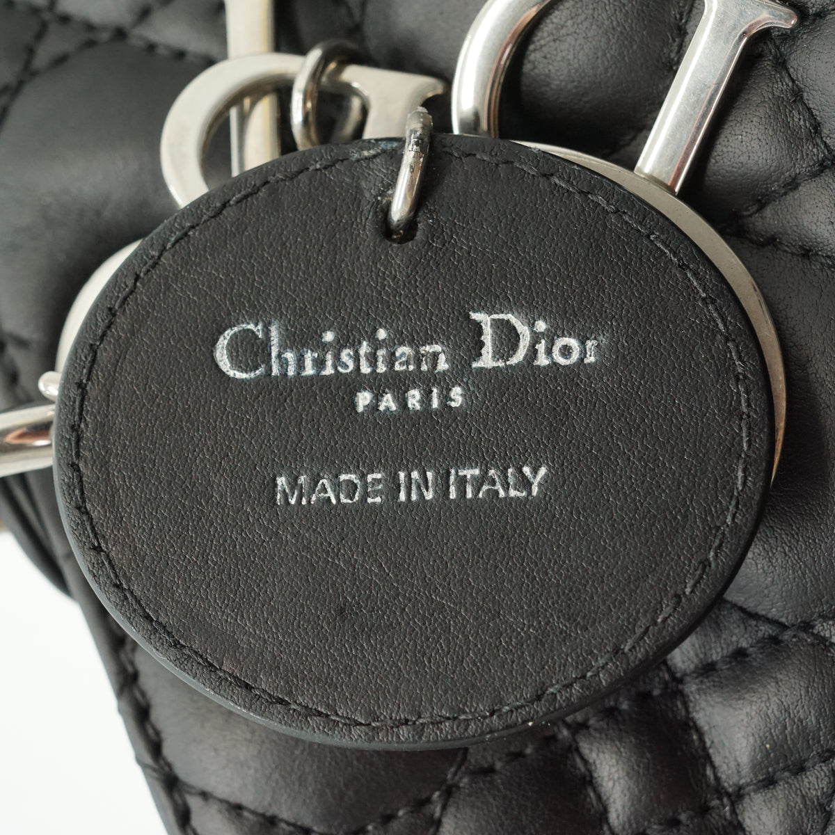 Lady Dior Large Cannage Lambskin