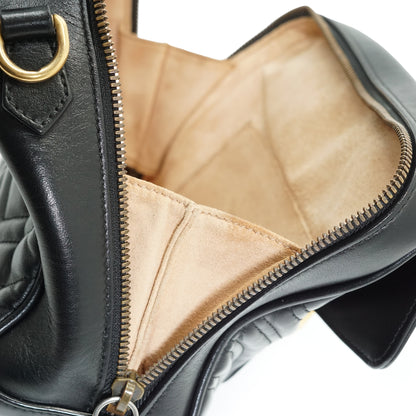GG Marmont Sylvie Web 2way Small Top Handle Bag