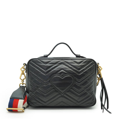 GG Marmont Sylvie Web 2way Small Top Handle Bag