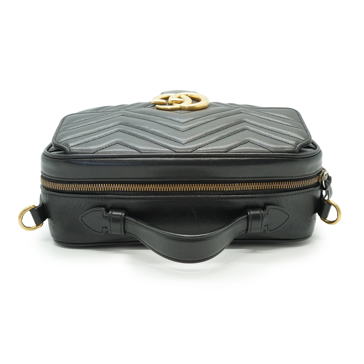 GG Marmont Sylvie Web 2way Small Top Handle Bag