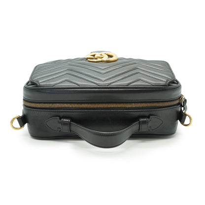 GG Marmont Sylvie Web 2way Small Top Handle Bag