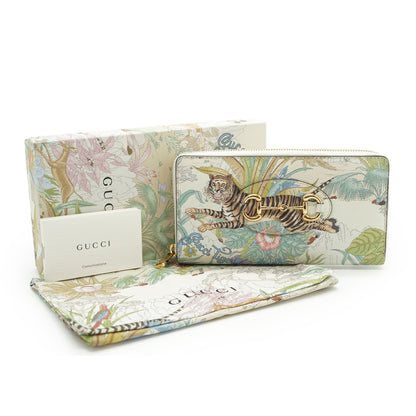 Gucci Tiger Horsebit 1955 Zip-Around Long Wallet 2022 Lunar New Year Limited Edition