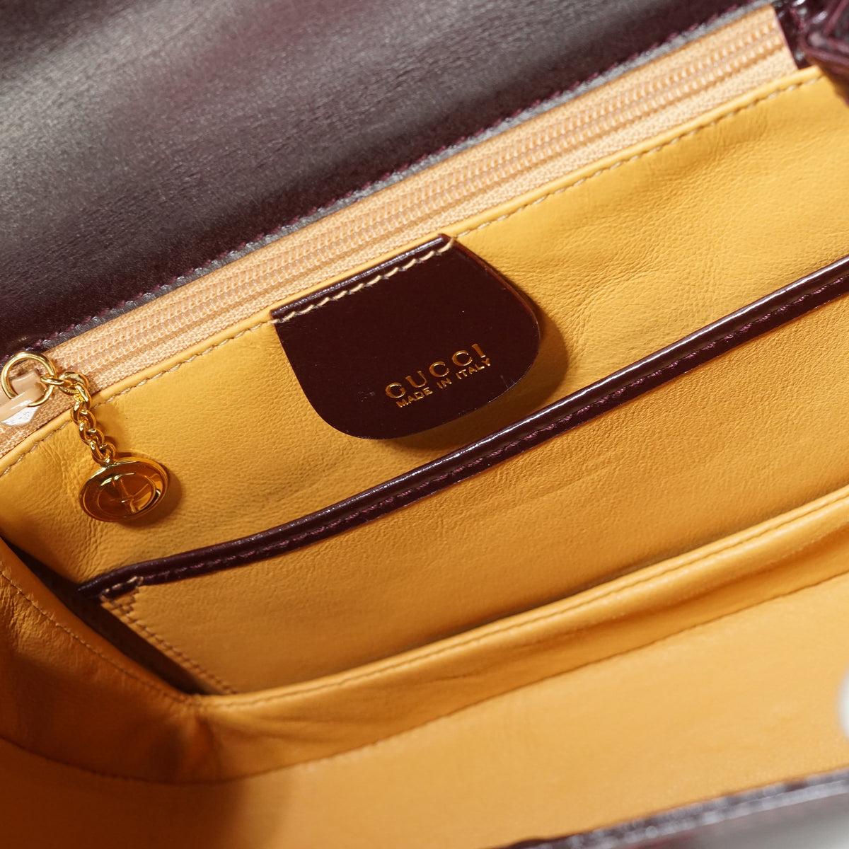 Vintage Bamboo 1947 2-Way Small Top Handle Bag