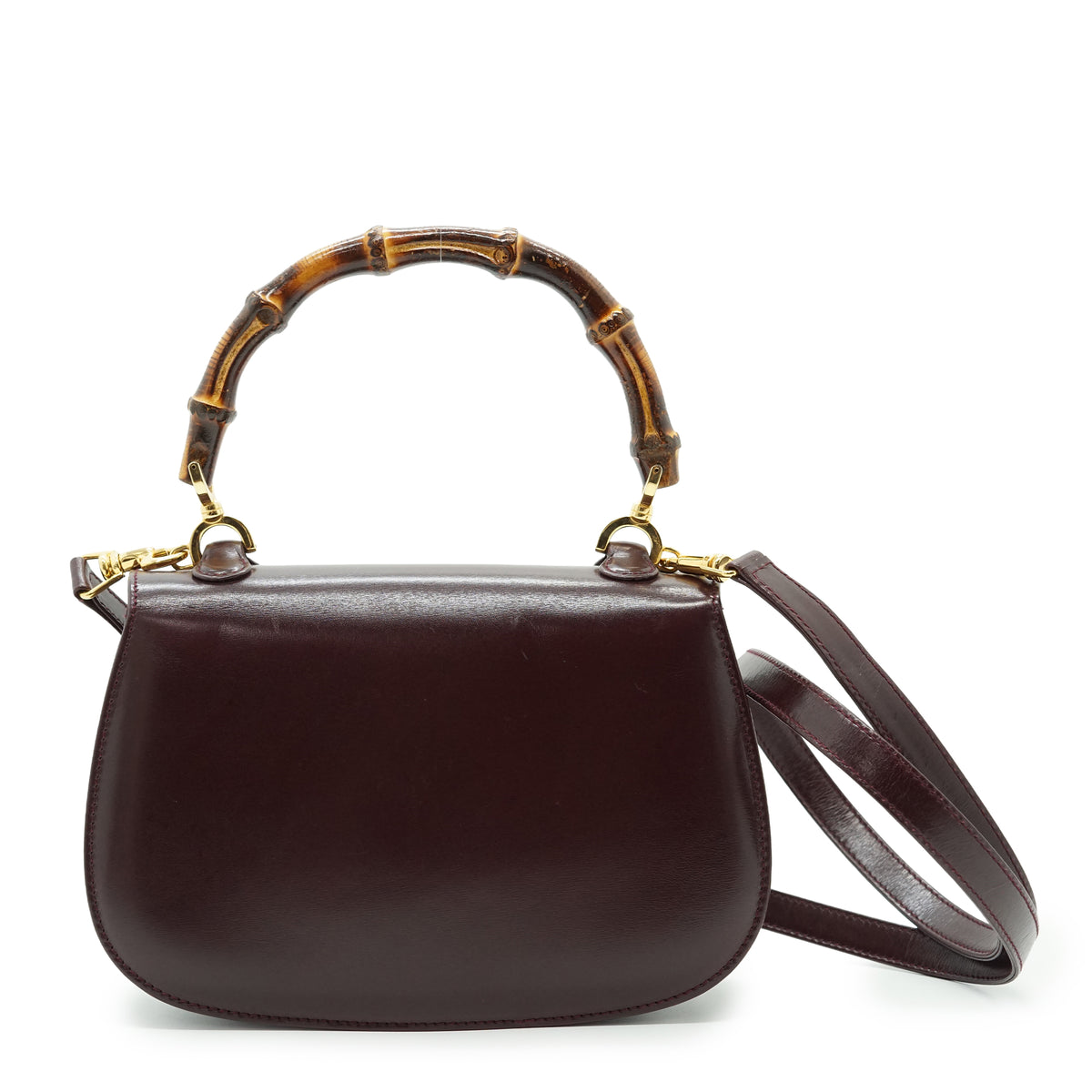 Vintage Bamboo 1947 2-Way Small Top Handle Bag