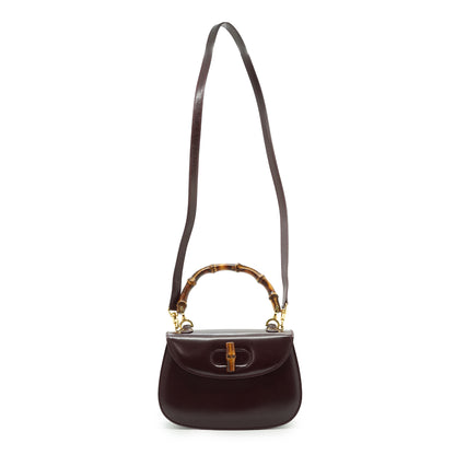 Vintage Bamboo 1947 2-Way Small Top Handle Bag
