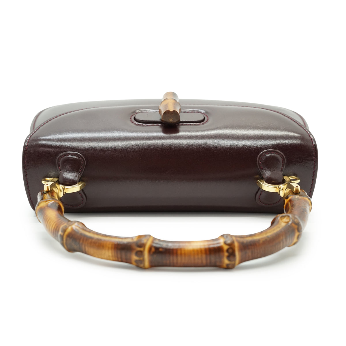 Vintage Bamboo 1947 2-Way Small Top Handle Bag