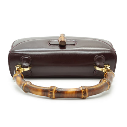 Vintage Bamboo 1947 2-Way Small Top Handle Bag