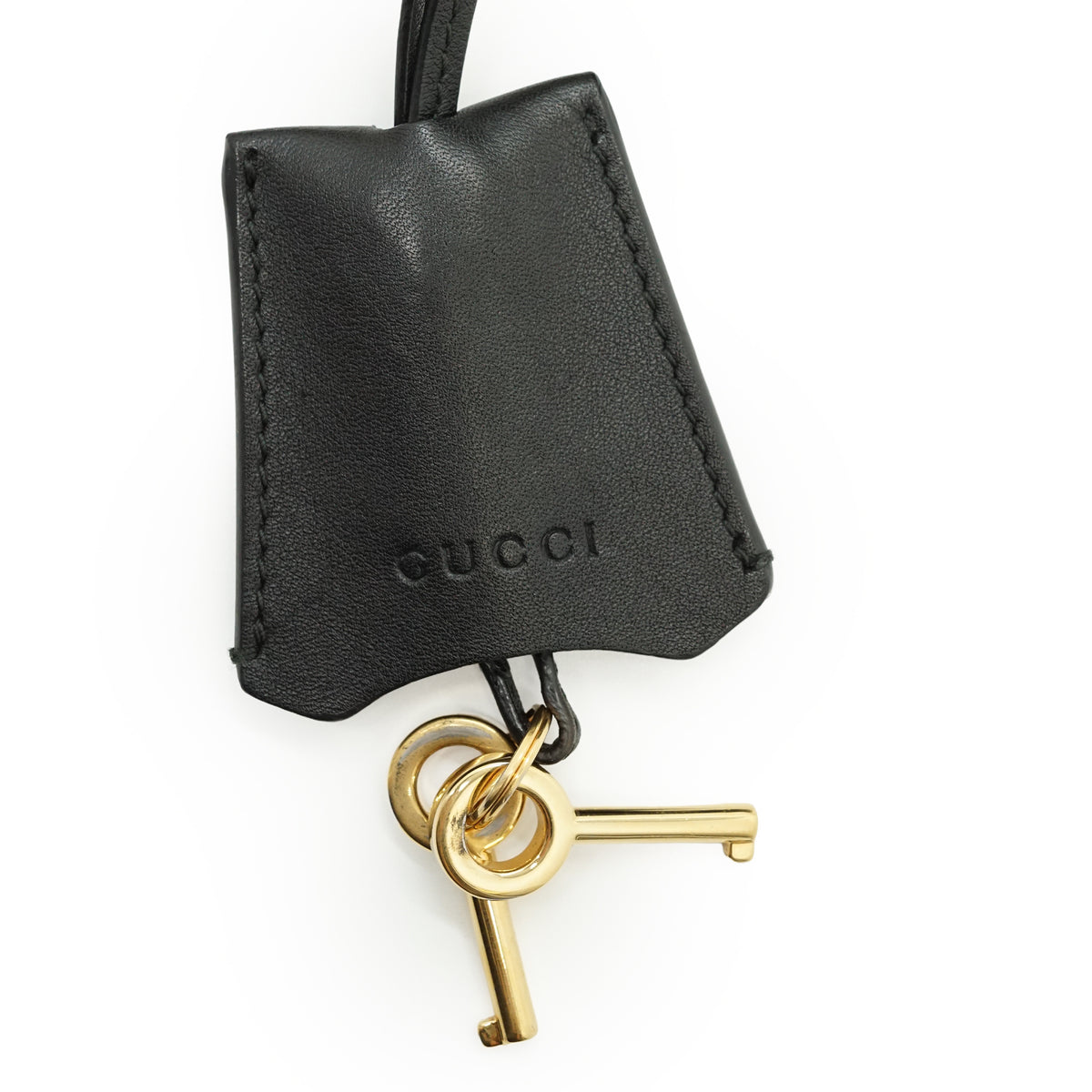 Studded Padlock Faux Pearl-Embellished Small Chain Shoulder Bag
