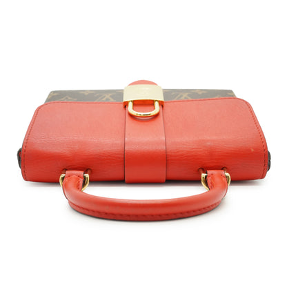 Monogram Locky BB Coquelicot 2way Top Handle Bag