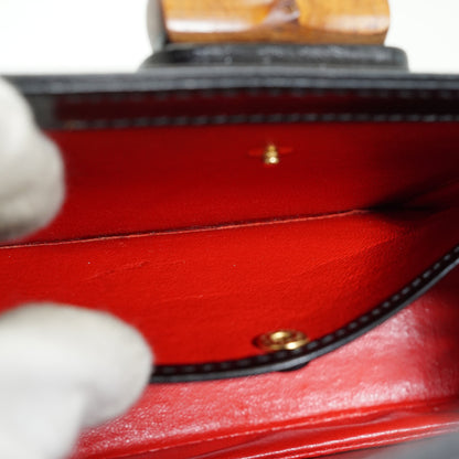 Vintage Bamboo 1947 2-Way Small Top Handle Bag