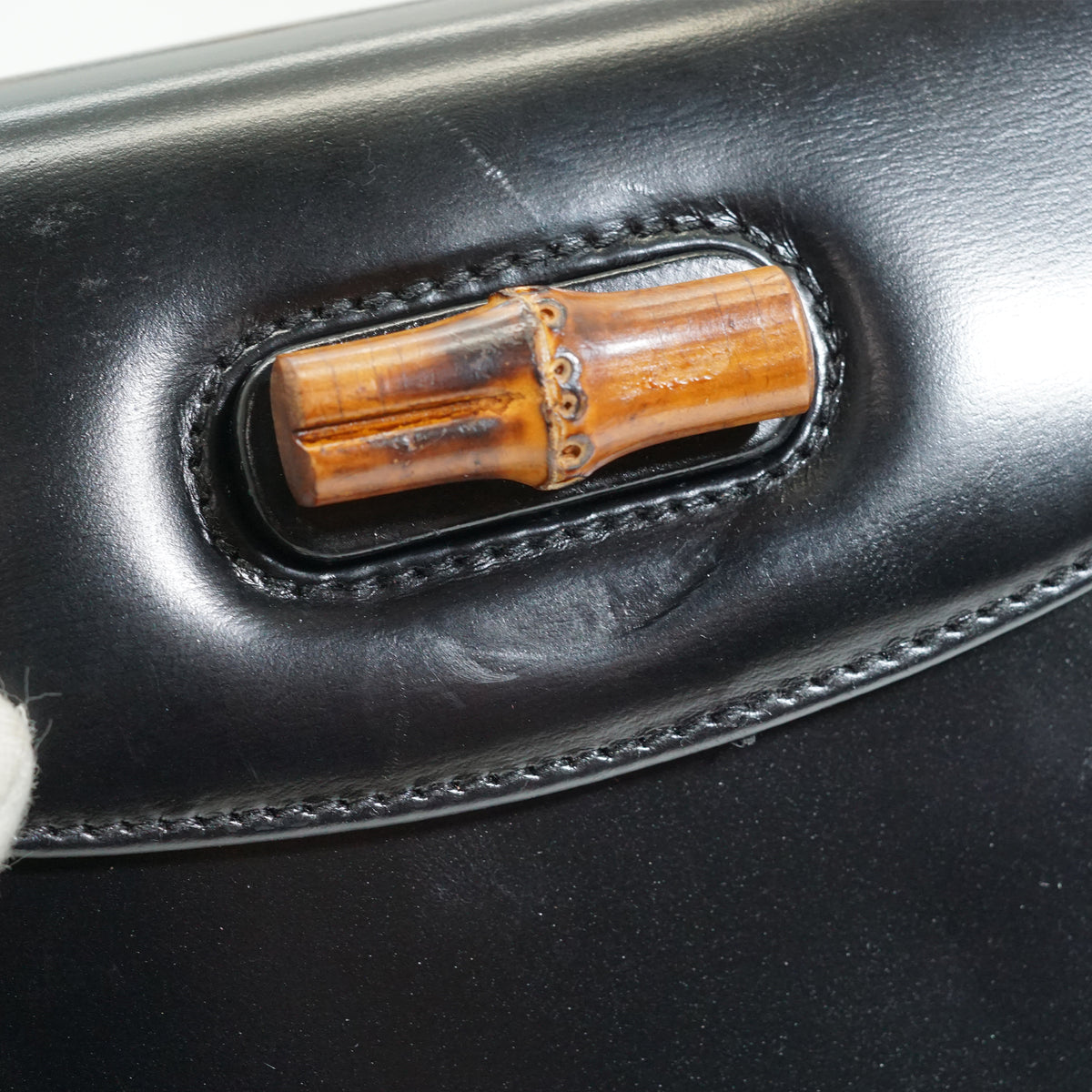 Vintage Bamboo 1947 2-Way Small Top Handle Bag