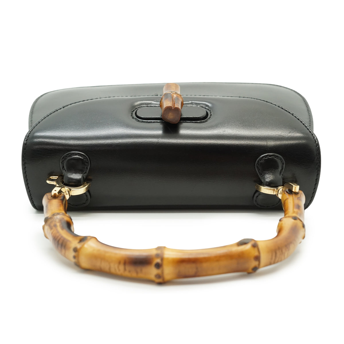 Vintage Bamboo 1947 2-Way Small Top Handle Bag