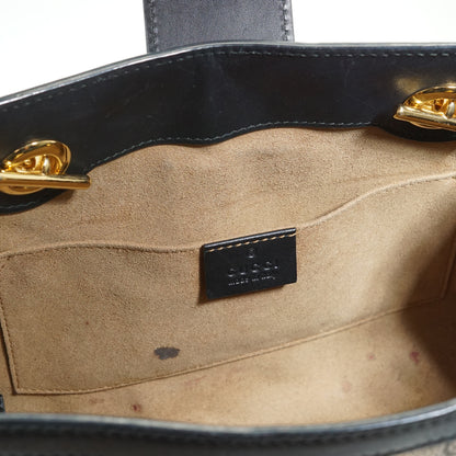 GG Supreme Coated Canvas Padlock Small Chain Shoulder Tote