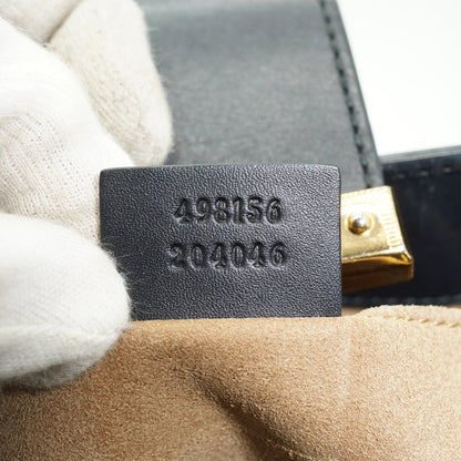 GG Supreme Coated Canvas Padlock Small Chain Shoulder Tote