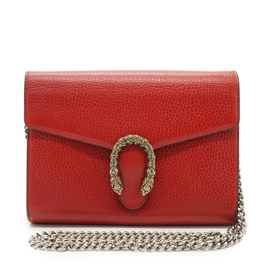 Dionysus Crystal-Embellished Wallet-on-Chain
