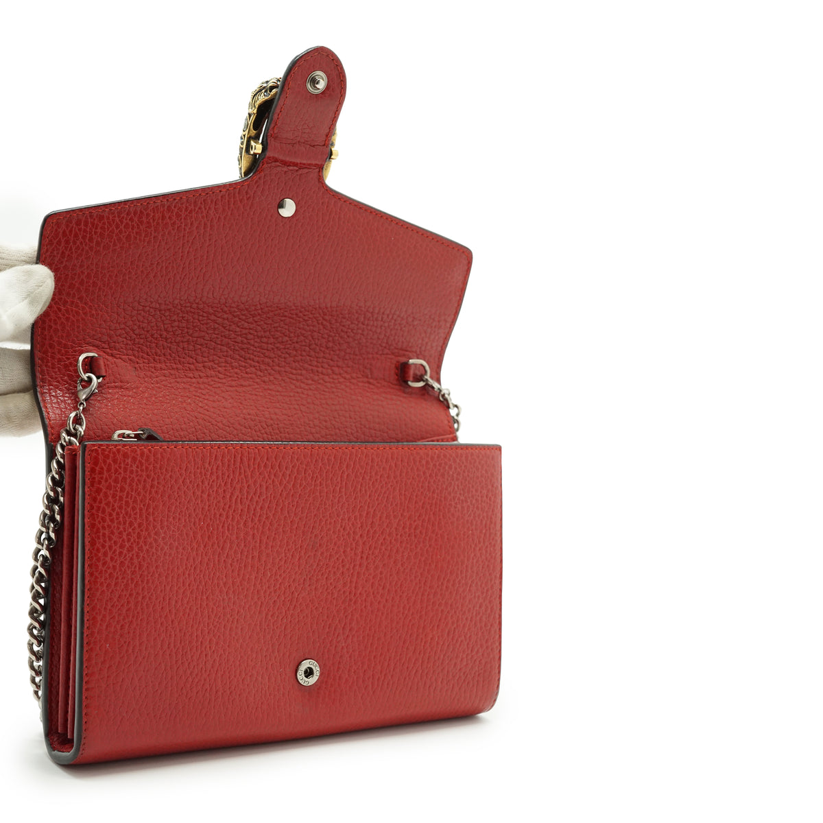 Dionysus Crystal-Embellished Wallet-on-Chain