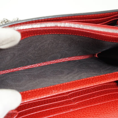 Dionysus Crystal-Embellished Wallet-on-Chain