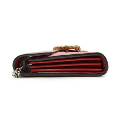 Dionysus Crystal-Embellished Wallet-on-Chain