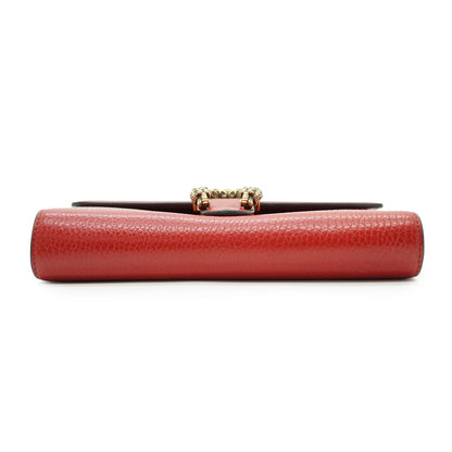 Dionysus Crystal-Embellished Wallet-on-Chain