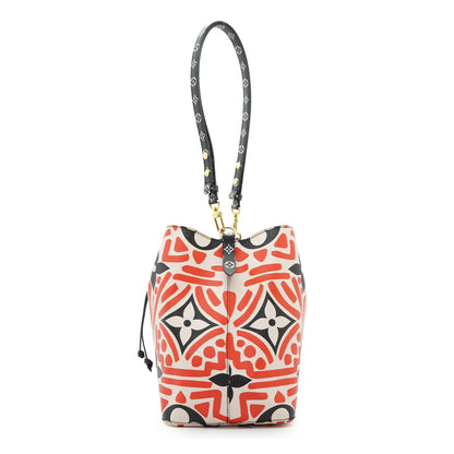 Monogram Giant Crafty NeoNoe MM Creme Rouge