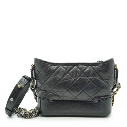 Gabrielle Calfskin Small Chain Hobo Bag
