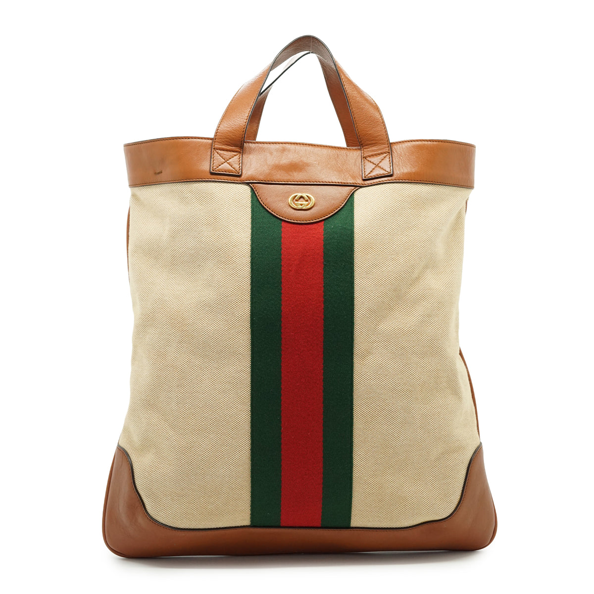 Interlocking G Sherry Line 2way Tote