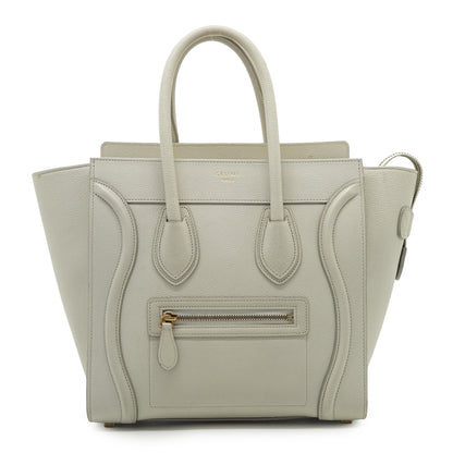 Drummed Calfskin Micro Luggage