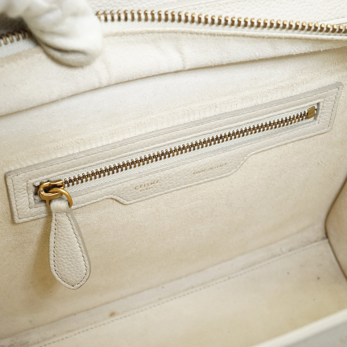 Drummed Calfskin Micro Luggage